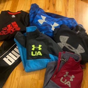 Boys sweaters under armour
